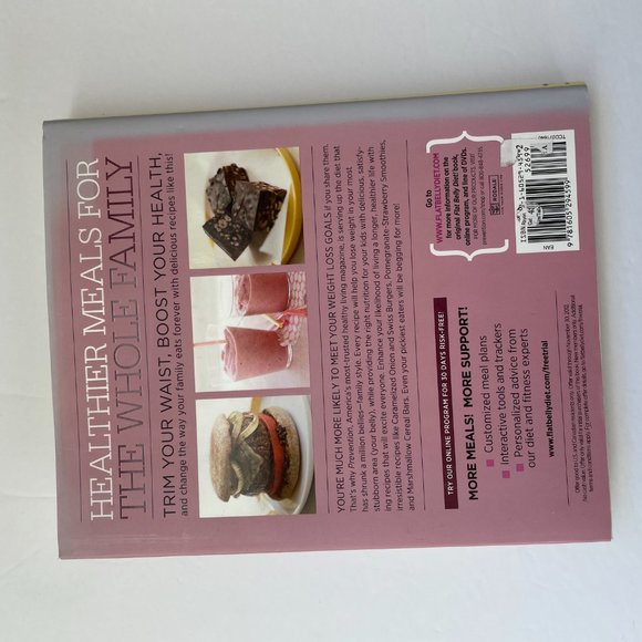 😋3 for $20 All Cookbooks😋Flat Belly Diet Family Cookbook - like new - Picture 2 of 3
